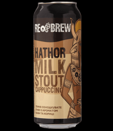 ПИВО Hathor Milk Stout REBREW 0,5